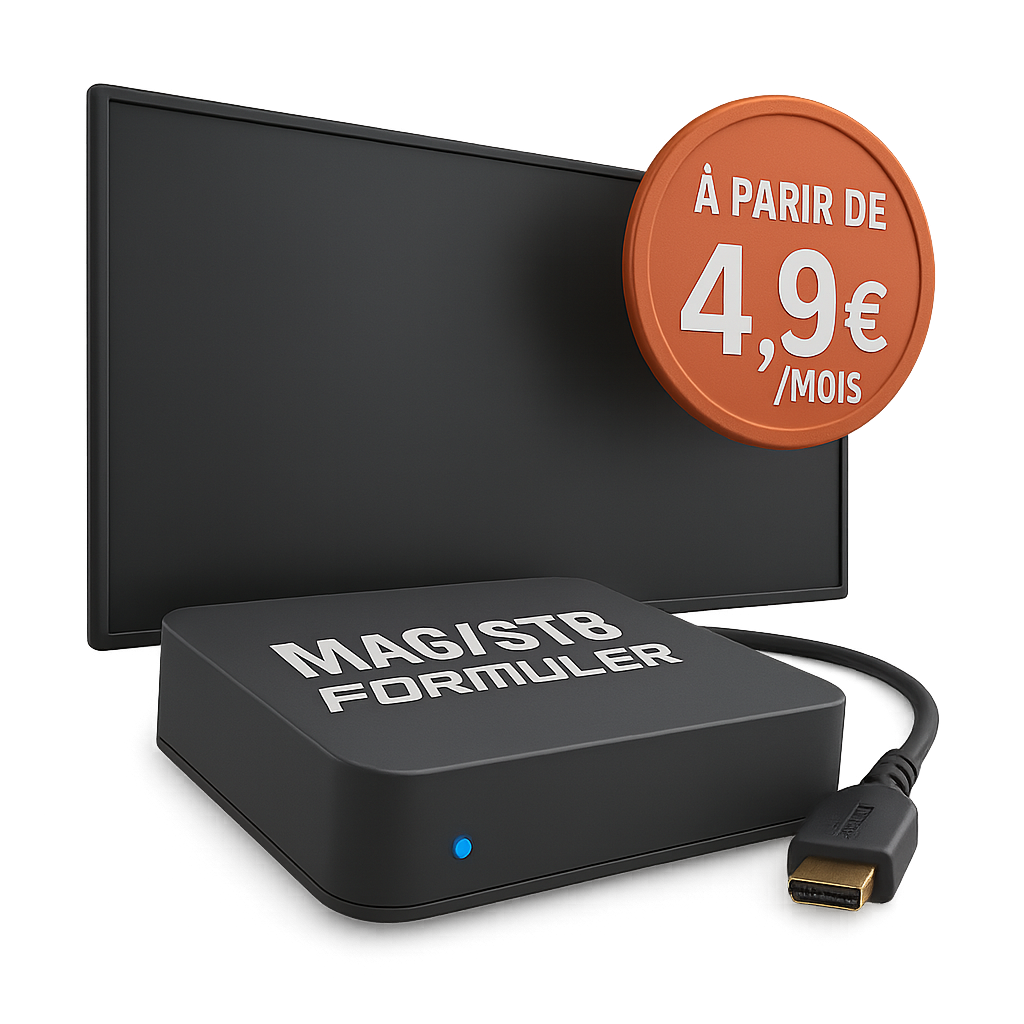 Abonnement IPTV STB pour MAG et Formuler Z